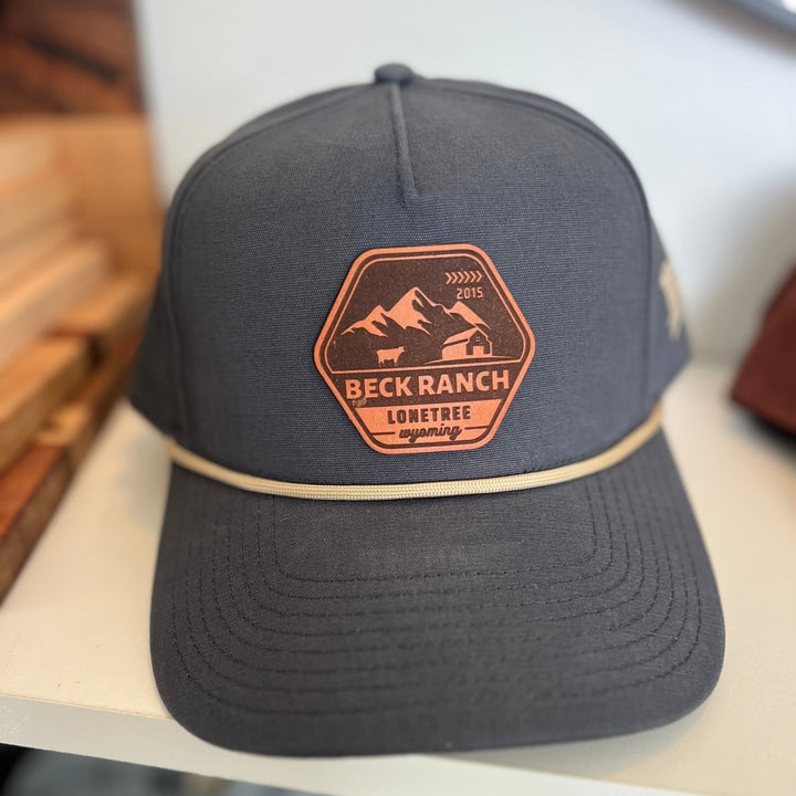 Beck Ranch Retro Canvas Hat - BBQRubs.com