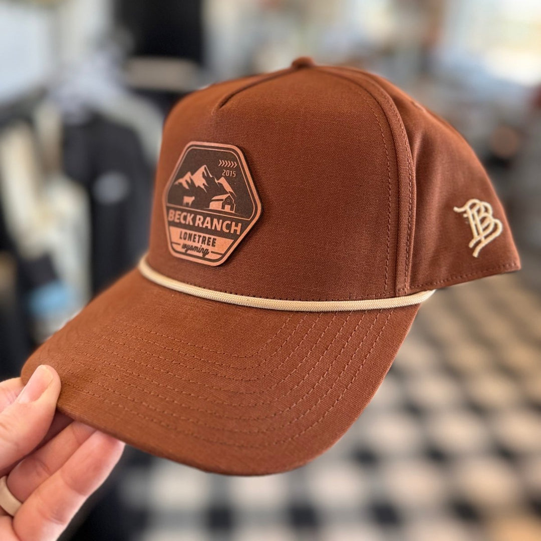 Beck Ranch Retro Canvas Hat - BBQRubs.com