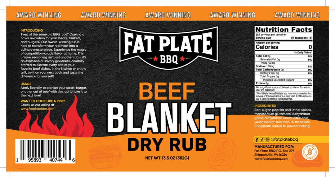 Beef Blanket Rub - BBQRubs.com