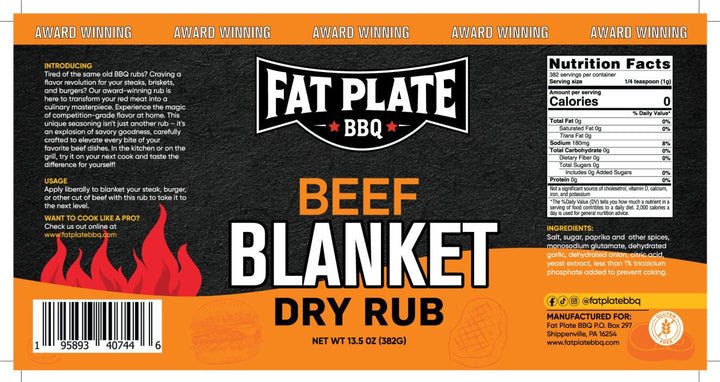 Beef Blanket Rub - BBQRubs.com