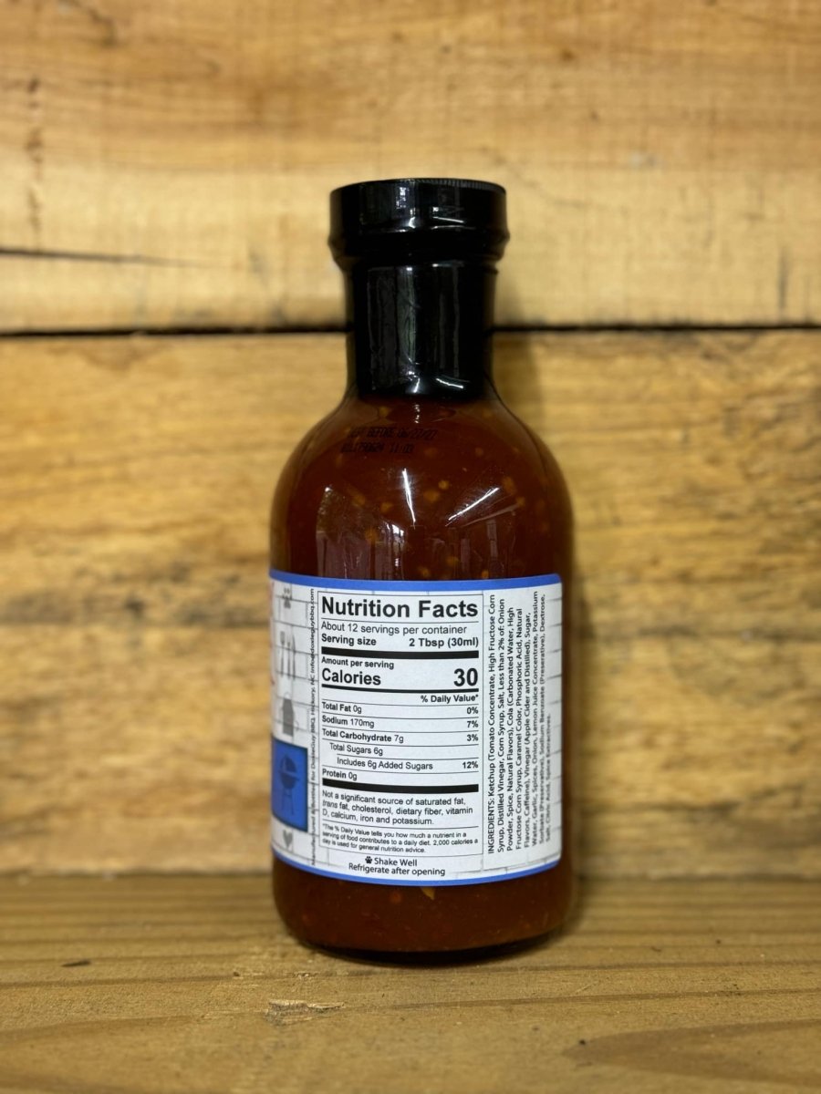 Bella’s Blaze – Sweet & Spicy Finishing BBQ Sauce (12 oz) - BBQRubs.com