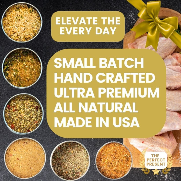 Best for Chicken Seasonings | Set of 6 XL Tins - BBQRubs.com
