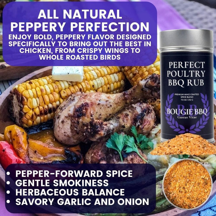 Best for Chicken Seasonings | Set of 6 XL Tins - BBQRubs.com