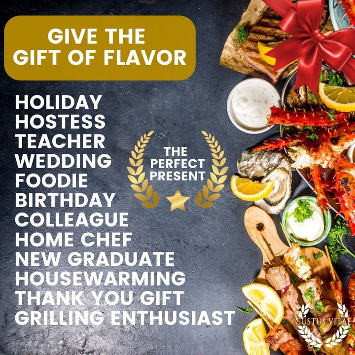 Best for Seafood Seasonings | Set of 6 XL Tins