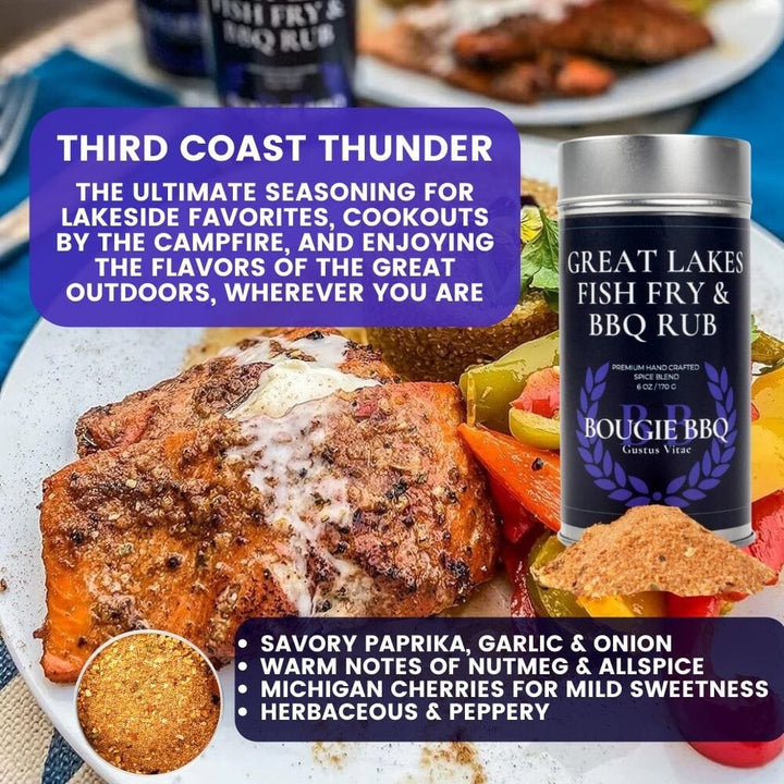 Best for Seafood Seasonings | Set of 6 XL Tins