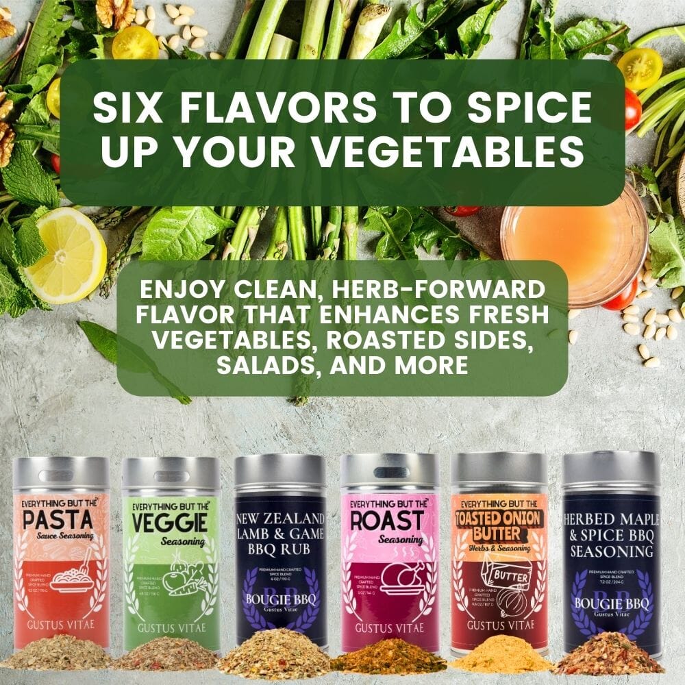 Best for Veggie Seasonings | Set of 6 XL Tins - BBQRubs.com