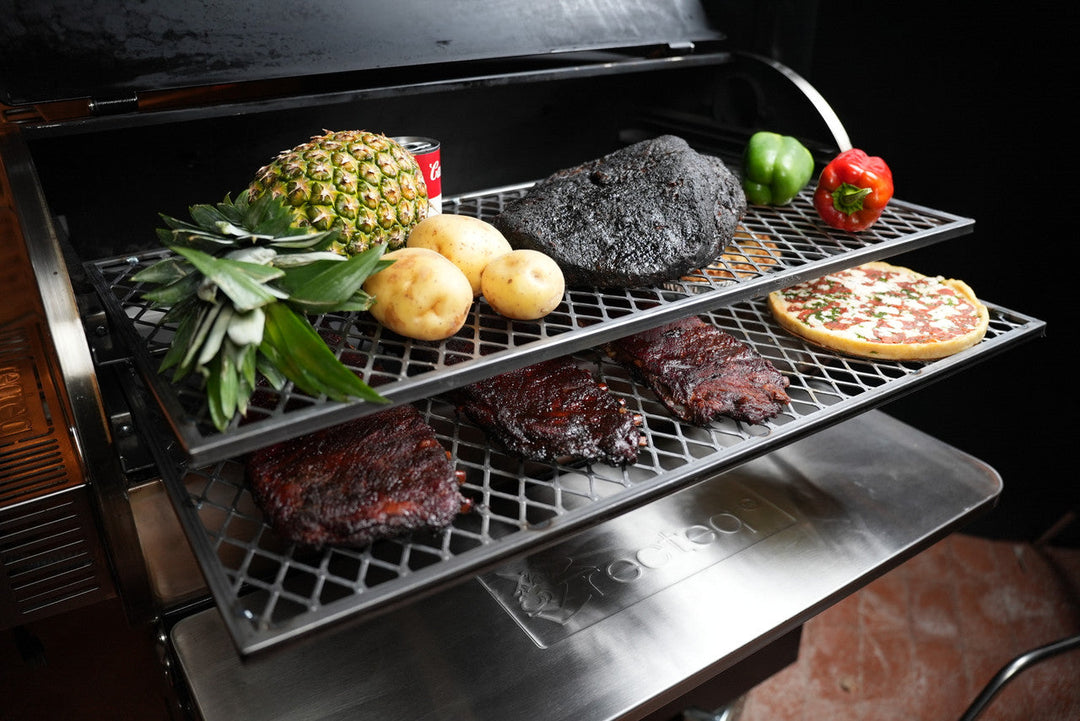Recteq Flagship 1250 | Pimp My Grill® Gen2 Slide-Out Rack System - 2 Racks