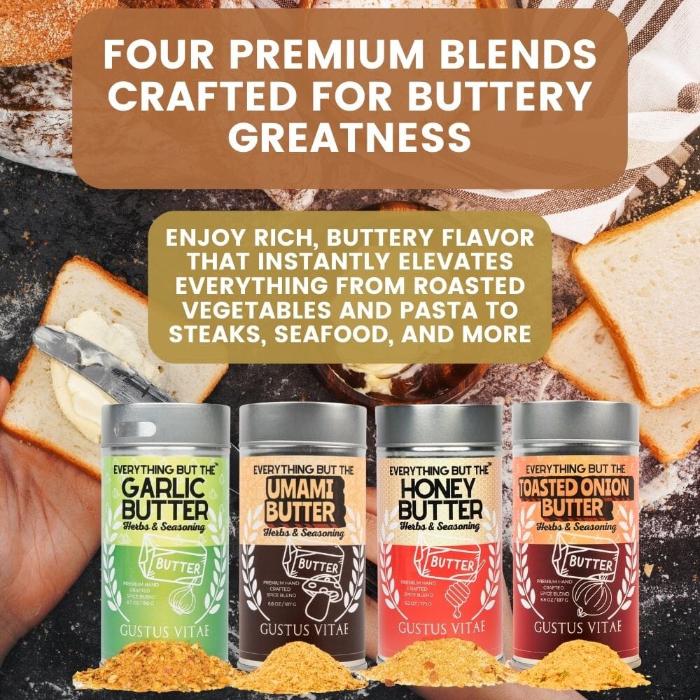 Better Than Butter Seasonings | Set of 4 XL Tins