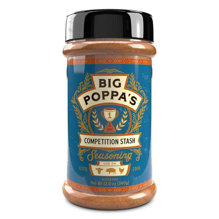 Big Poppa's Competition Stash Seasoning - 12oz - BBQRubs.com