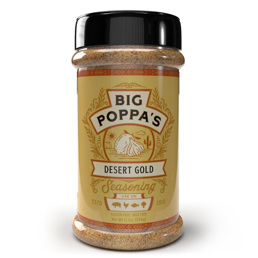 Big Poppa's Desert Gold Seasoning - 11.5oz - BBQRubs.com
