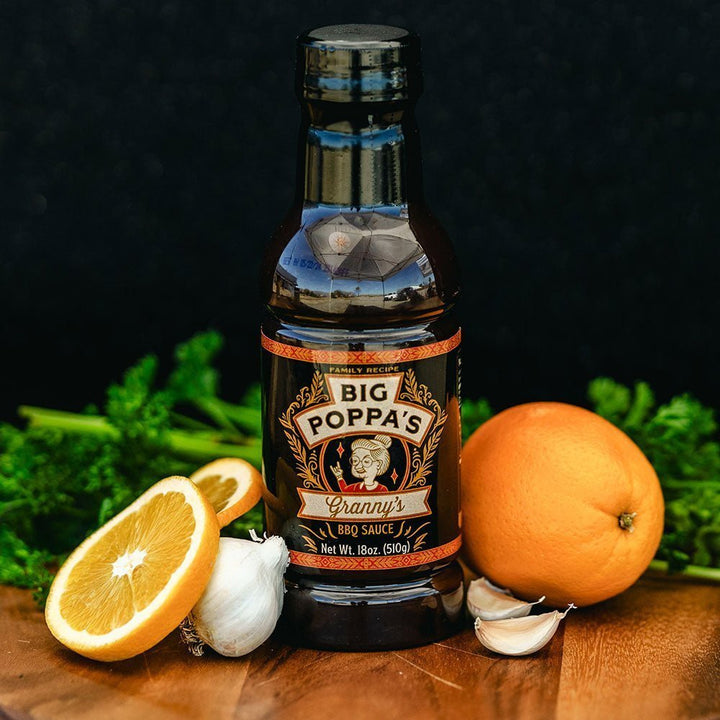 Big Poppa's Granny's BBQ Sauce - 18oz - BBQRubs.com