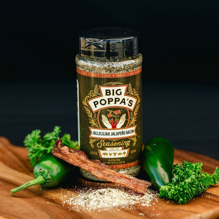Big Poppa's Jallelujah Jalapeño Bacon Seasoning - 13.3oz - BBQRubs.com