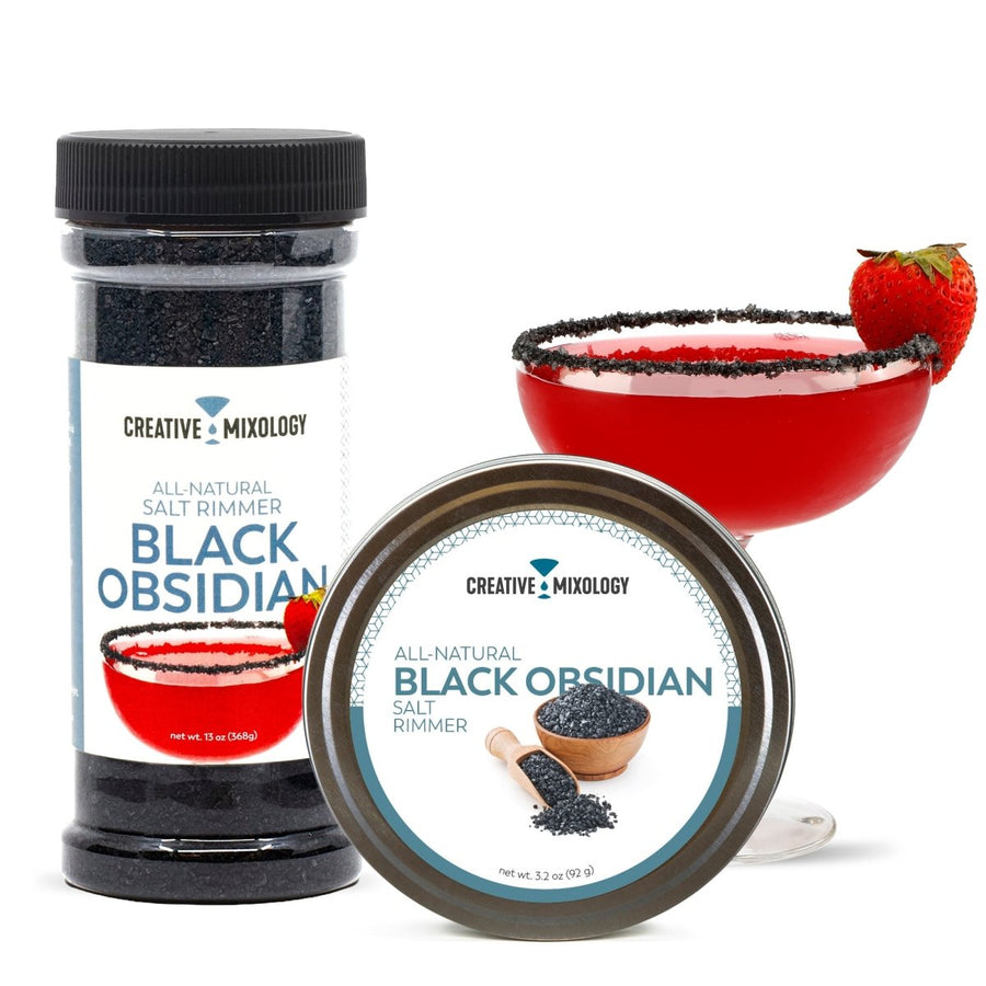 Black Obsidian Salt Cocktail Rimmer - 4317 - BBQRubs.com