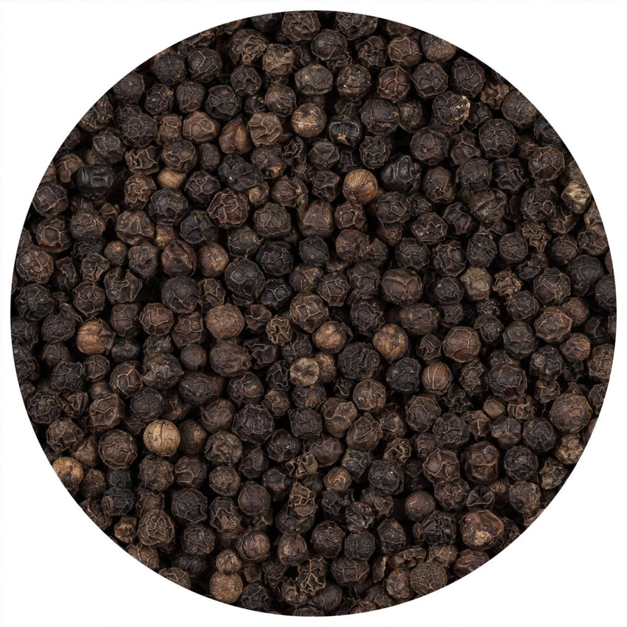 Black Tellicherry Peppercorns (Whole) for Grinder Refill - BBQRubs.com