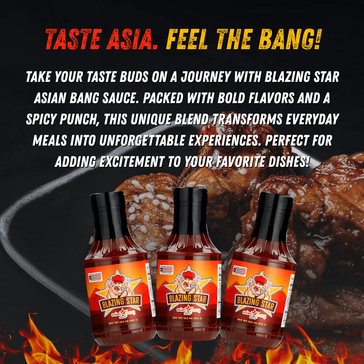 Blazing Star Asian Bang Sauce - BBQRubs.com