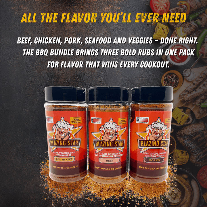 Blazing Star BBQ Barbecue Bundle - BBQRubs.com