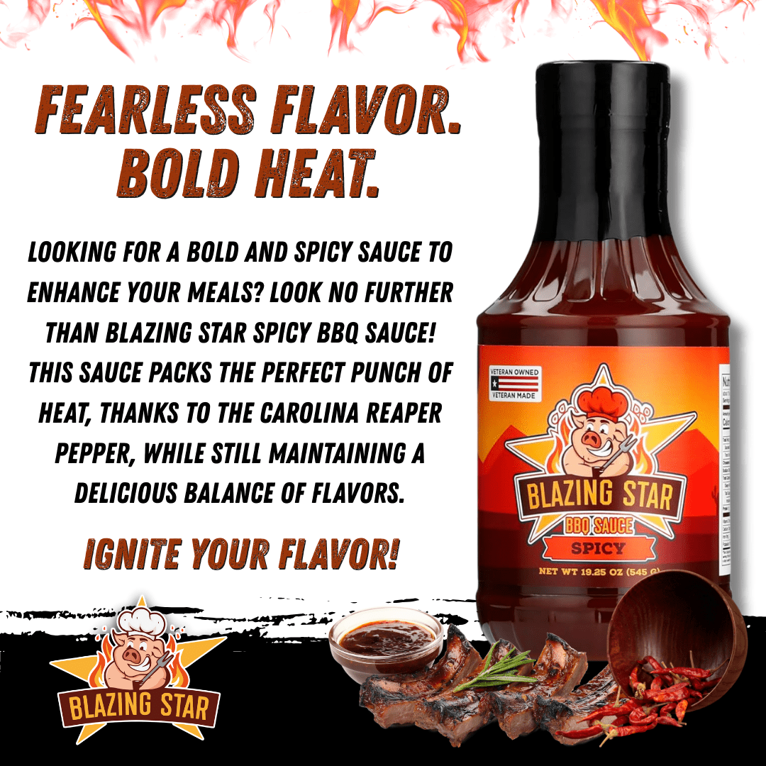 Blazing Star BBQ Spicy Sauce - BBQRubs.com