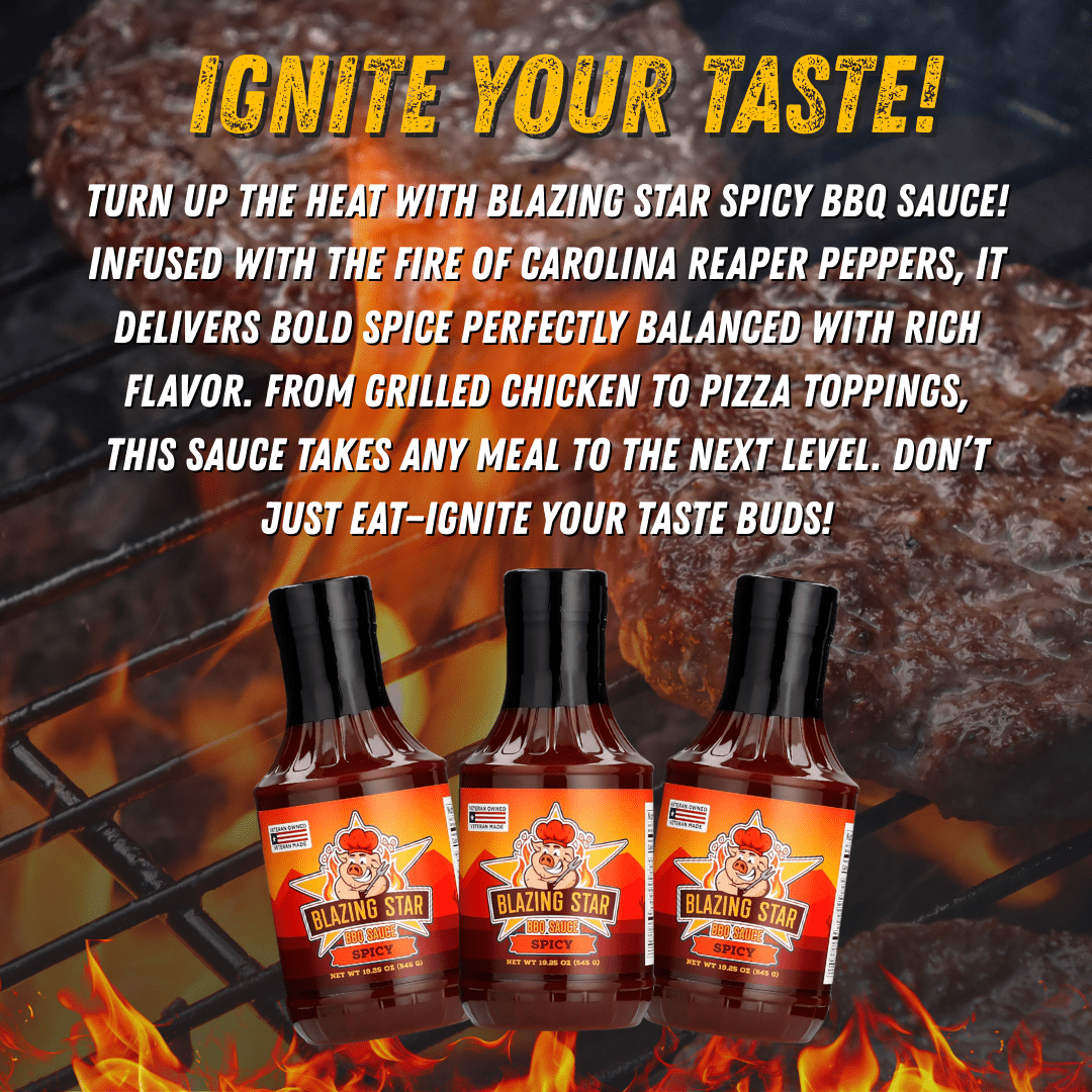 Blazing Star BBQ Spicy Sauce - BBQRubs.com