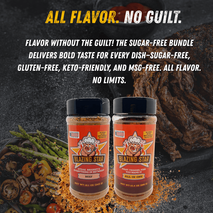 Blazing Star BBQ Sugar Free Bundle - BBQRubs.com