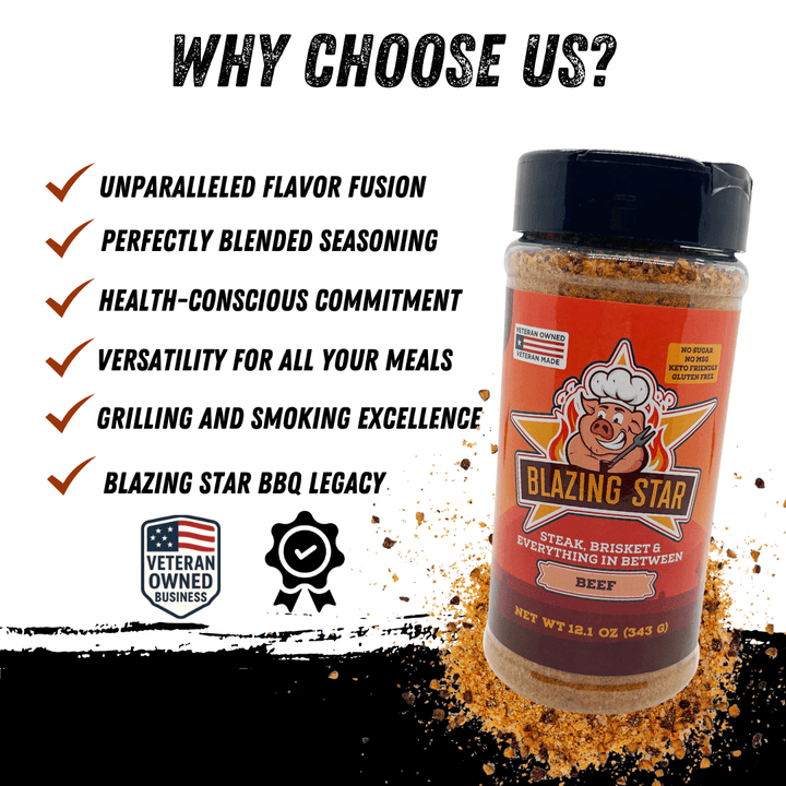 Blazing Star Beef Rub and Seasoning - BBQRubs.com
