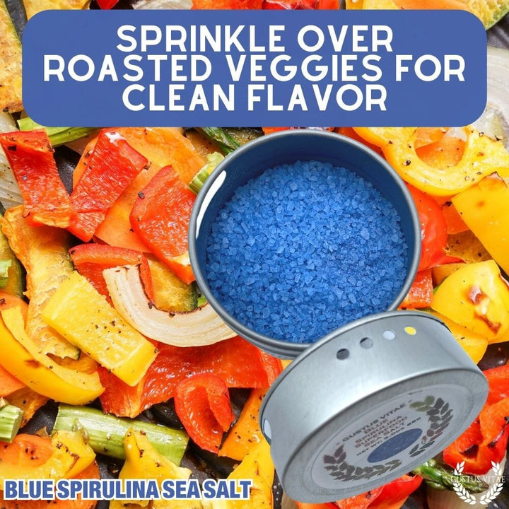 Blue Spirulina Superfood Sea Salt - BBQRubs.com