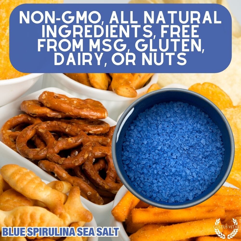 Blue Spirulina Superfood Sea Salt - BBQRubs.com