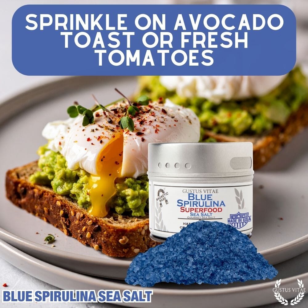 Blue Spirulina Superfood Sea Salt - BBQRubs.com