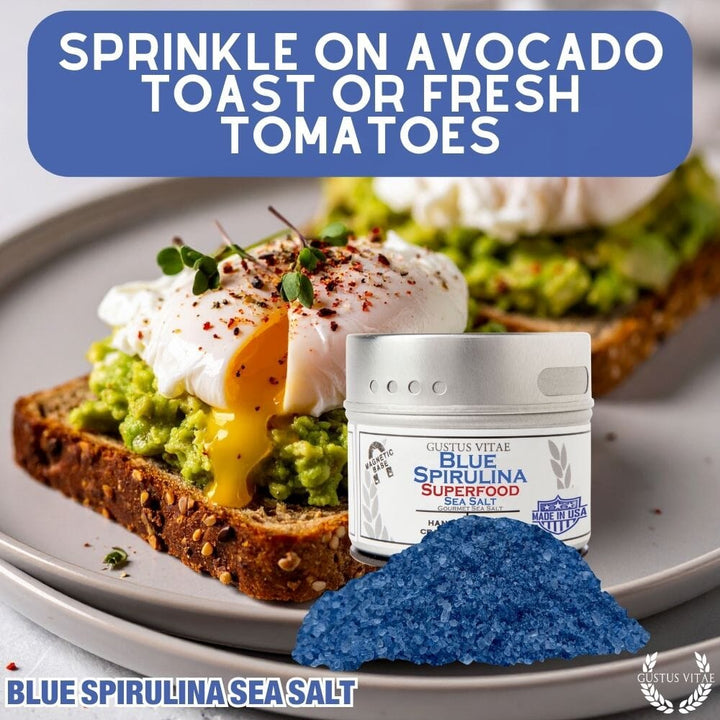 Blue Spirulina Superfood Sea Salt - BBQRubs.com