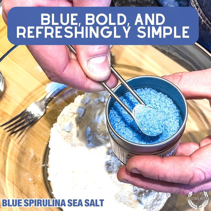 Blue Spirulina Superfood Sea Salt - BBQRubs.com