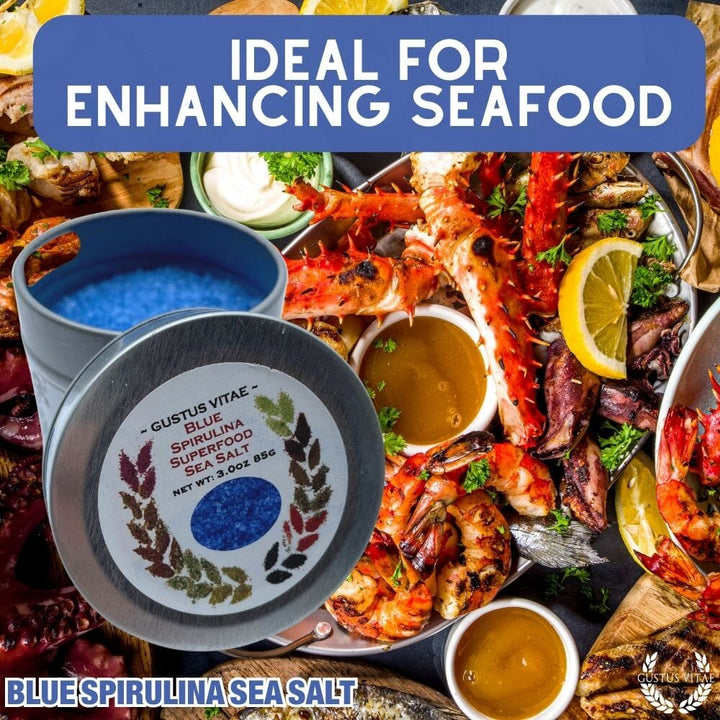 Blue Spirulina Superfood Sea Salt - BBQRubs.com
