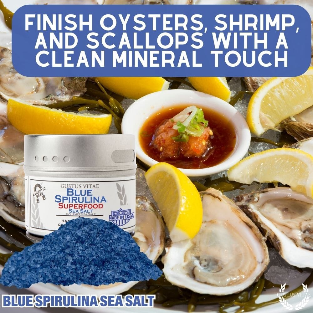 Blue Spirulina Superfood Sea Salt - BBQRubs.com