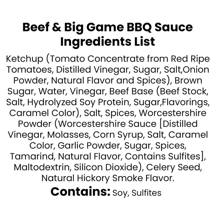 Bobby T's Beef & Big Game BBQ Sauce - BBQRubs.com