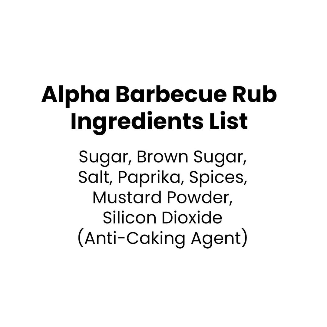Bobby T's Hav’N a BBQ: Alpha Barbecue Rub - BBQRubs.com