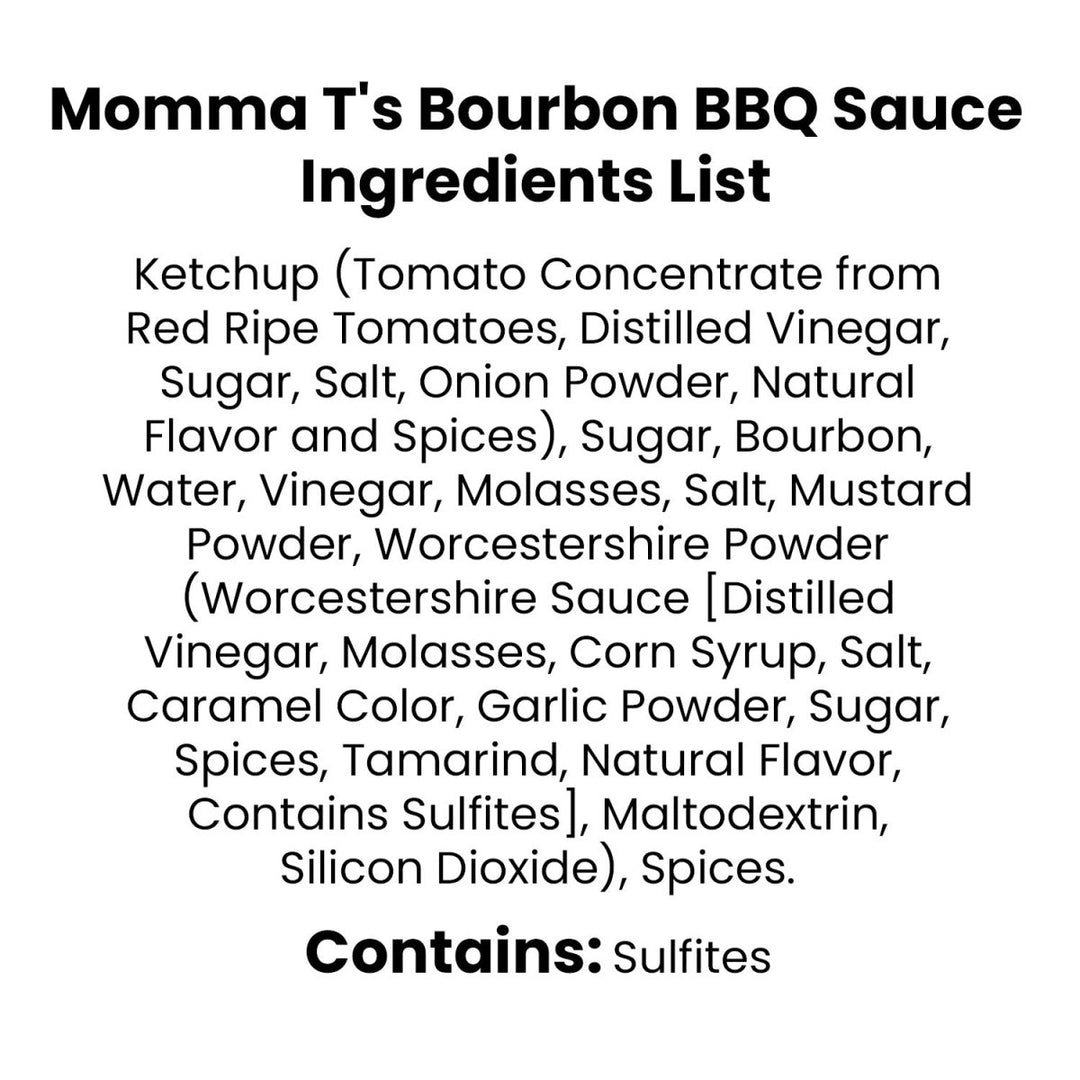 Bobby T's Momma T's Bourbon BBQ Sauce - BBQRubs.com