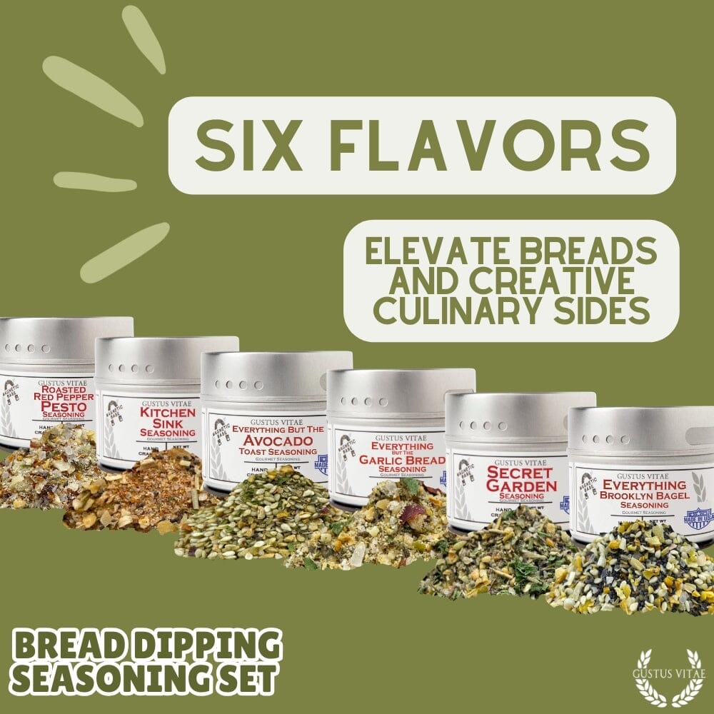Bread Dipping Seasonings - Variety 6 Pack - BBQRubs.com