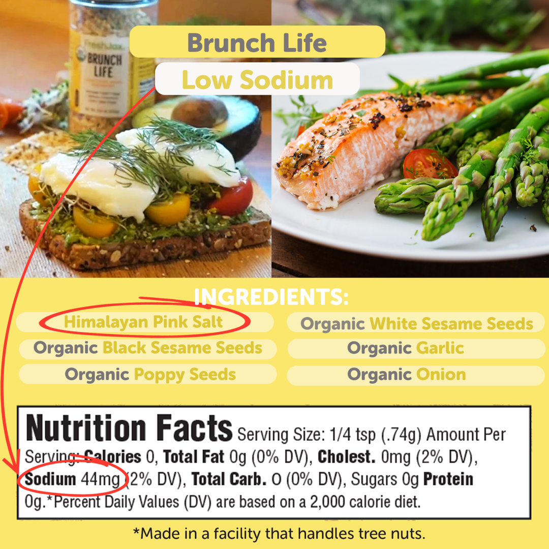 Brunch Life® Organic Everything Bagel Seasoning – Low Sodium Savory Blend – A Flavorful Start to Every Morning - BBQRubs.com