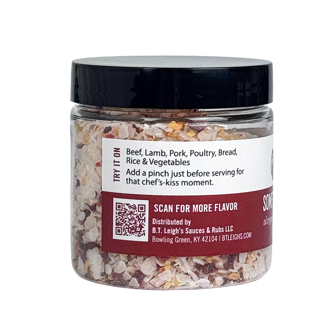 Aleppo & Garlic Finishing Salt