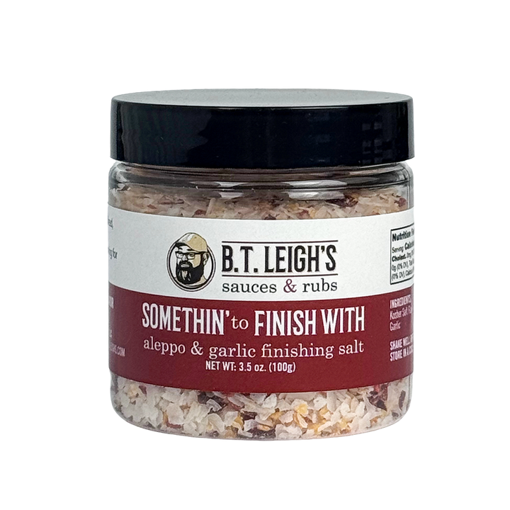 Aleppo & Garlic Finishing Salt