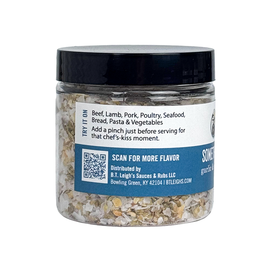 Garlic & Oregano Finishing Salt