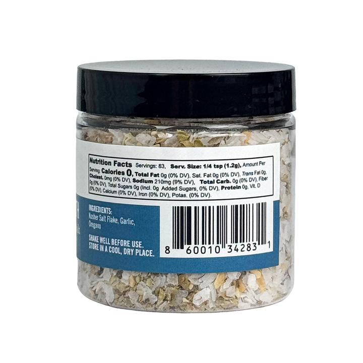 Garlic & Oregano Finishing Salt