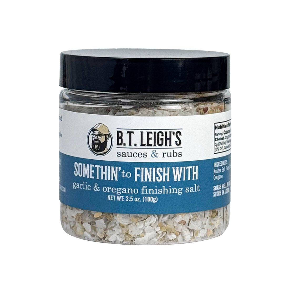 Garlic & Oregano Finishing Salt