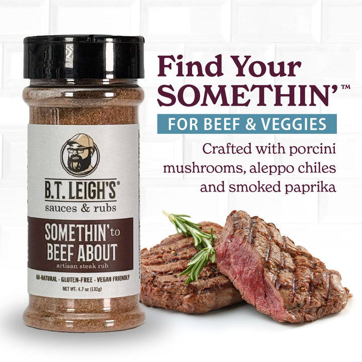 Somethin' To Beef About - Savory Umami Steak Blend