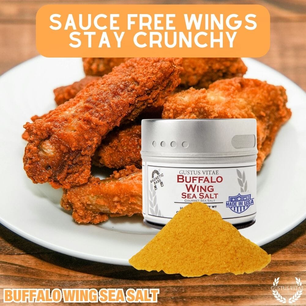 Buffalo Wing Sea Salt - BBQRubs.com