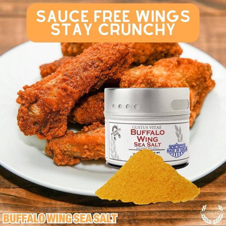 Buffalo Wing Sea Salt - BBQRubs.com