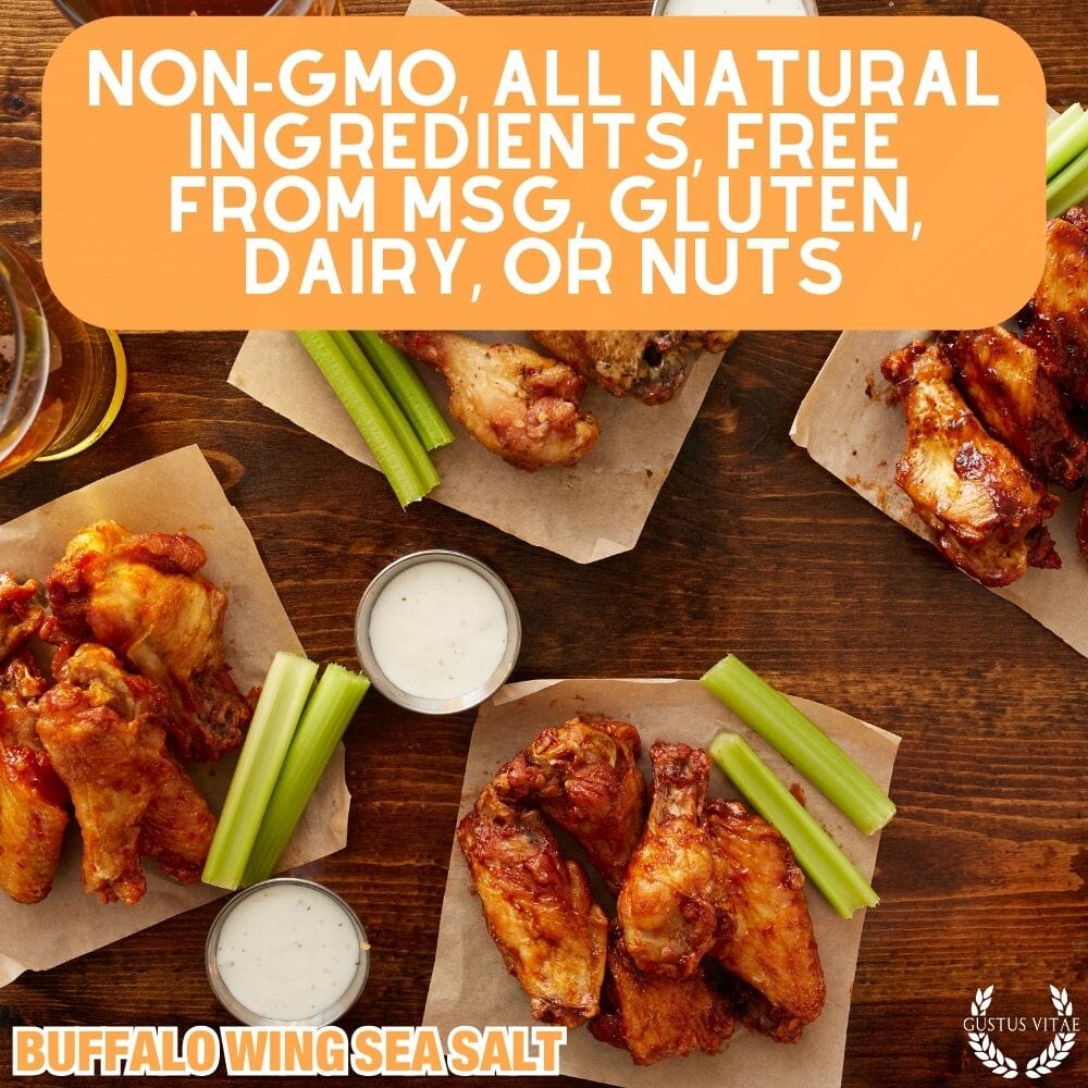 Buffalo Wing Sea Salt - BBQRubs.com