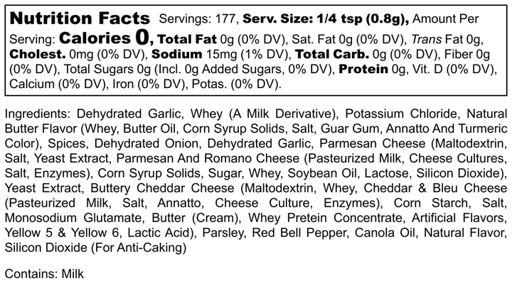 Buttery Garlic Seasoning - BBQRubs.com
