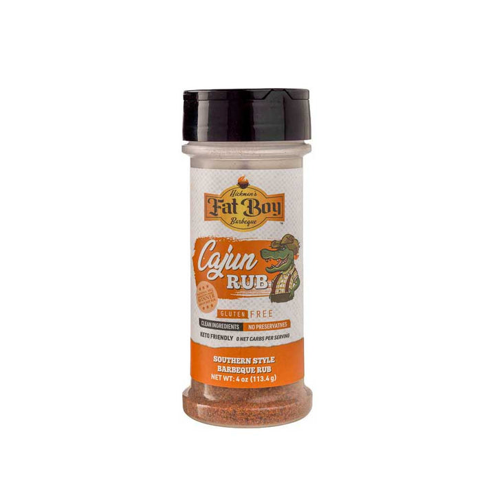 Cajun Gluten Free Keto Friendly Natural BBQ Rub 4 oz - BBQRubs.com