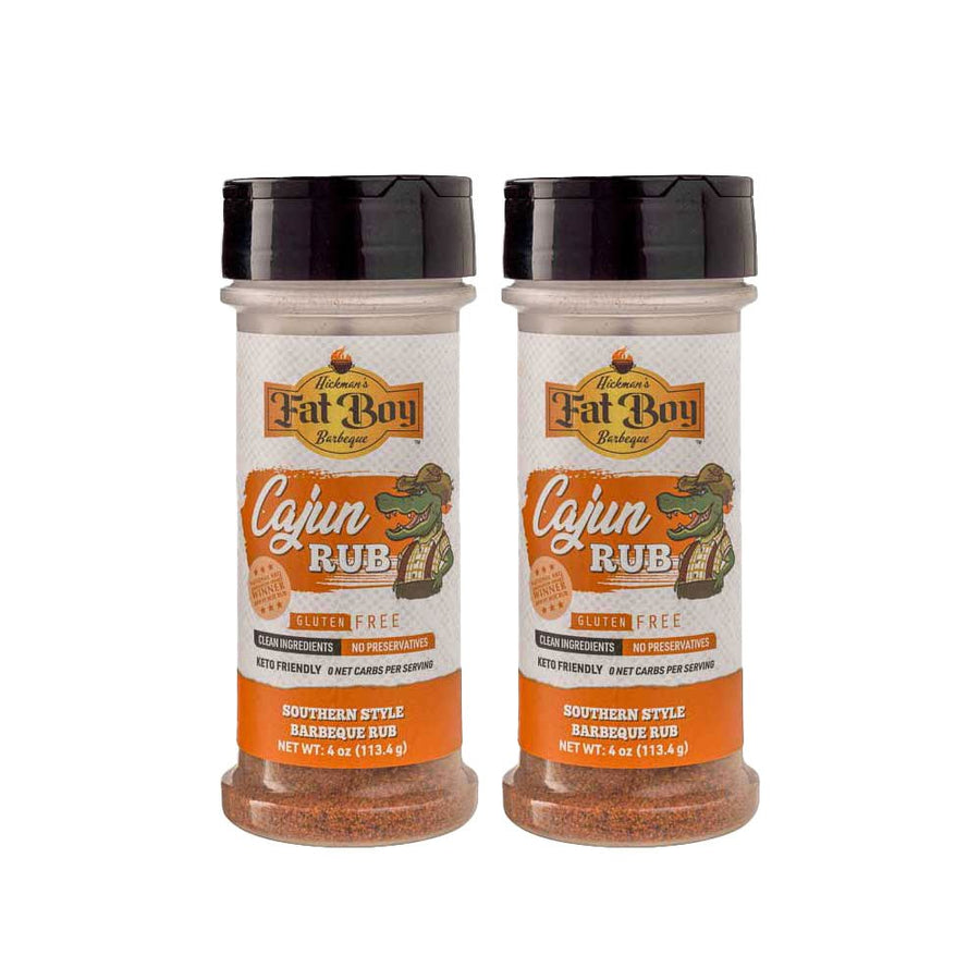 Cajun Gluten Free Keto Friendly Natural BBQ Rub 4 oz | Pack of 2 - BBQRubs.com