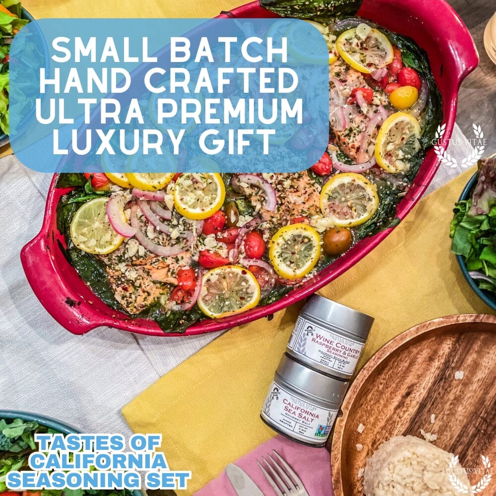 California Seasonings Gift Set - Tastes of California - Artisanal Spice Blends Six Pack - BBQRubs.com