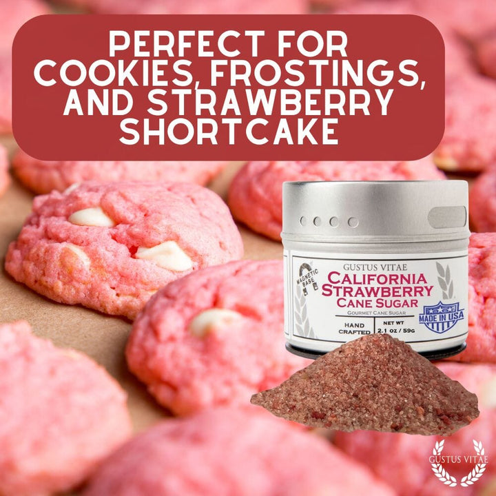 California Strawberry Cane Sugar - BBQRubs.com